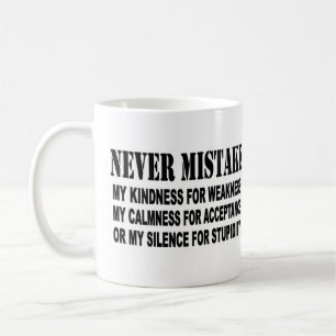 CANECA DE CAFÉ NUNCA ERRO