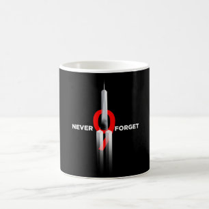 Caneca De Café Nunca Esqueça a Bandeira Memorial 9.11 Honrar o Di