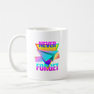Caneca De Café Nunca Esqueça Avião de Papel