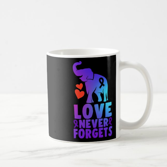 Caneca De Café Nunca Esquece Elefante Alzheimerheimer 1  (Direita)
