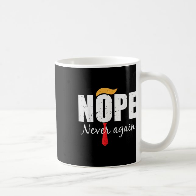 Caneca De Café Nunca Mais Engraçada Cabelo 3 (Direita)