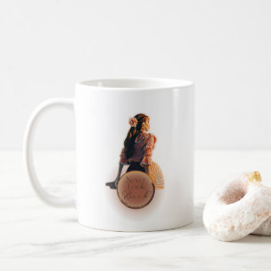 Caneca De Café Nunca Olhe Para O Branco