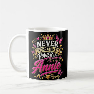 Caneca De Café Nunca Subestime o Poder De Uma Annie