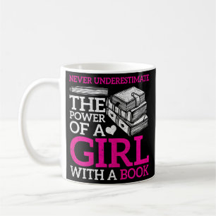 Caneca De Café Nunca Subestime O Poder De Uma Garota Com Um Boo