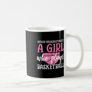 Caneca De Café Nunca Subestime Uma Garota Que Joga Bysketbyll Gi