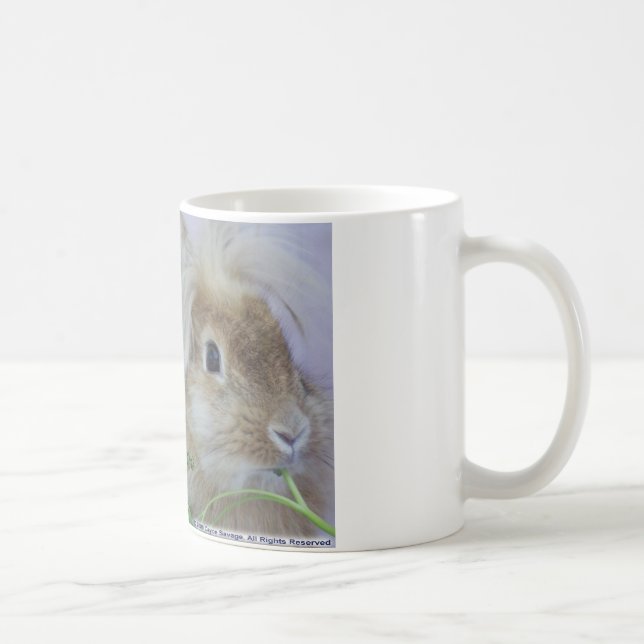 Caneca De Café Nunca um dia mau do cabelo! (Direita)