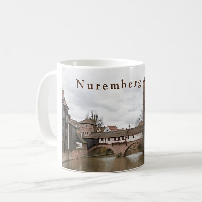 Caneca De Café Nuremberga # 51   (Frente Esquerda)
