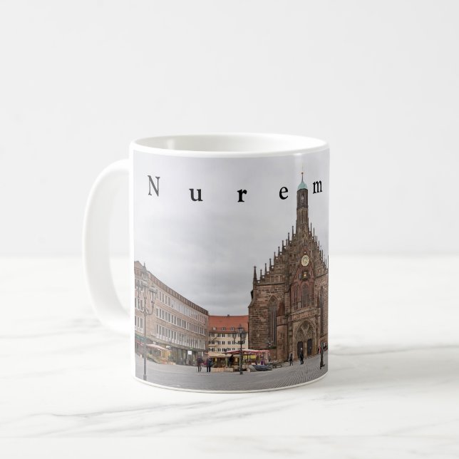 Caneca De Café Nuremberga # 53 (Frente Esquerda)