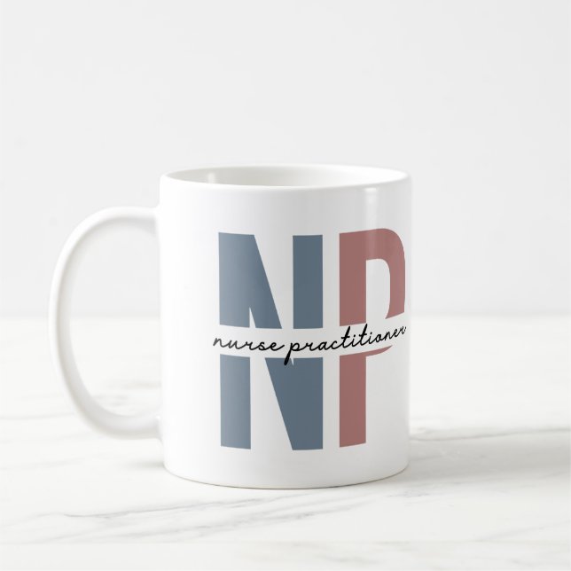 Caneca De Café Nurse Practitioner NP nurse appreciation gifts (Esquerda)