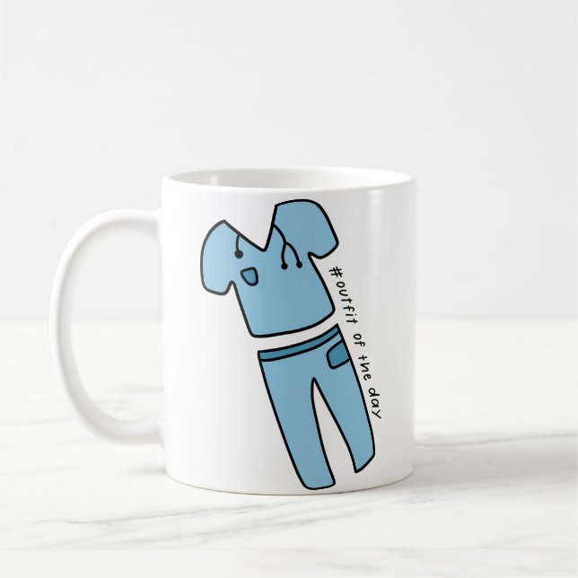 Caneca De Café Nursing Of The Day (Esquerda)