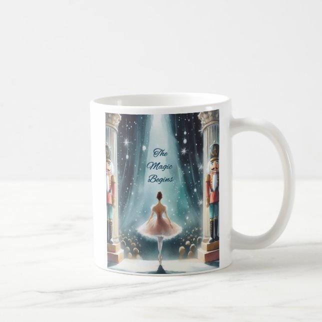 Caneca De Café NutCracker Ballerina Coffee Mug (Direita)