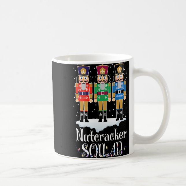 Caneca De Café Nutcracker Squad Ballet Dance Christmas Xmas Light (Direita)