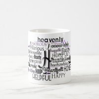 Nuvem Adjetiva do Word começando com a letra H