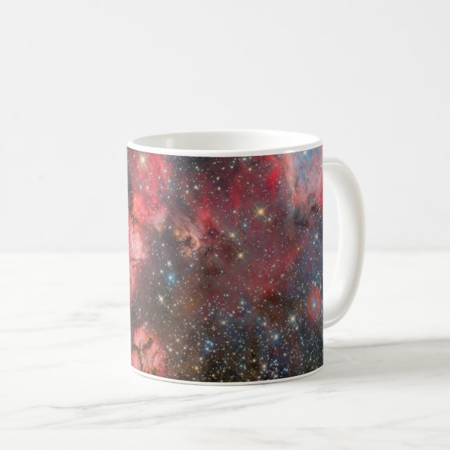 Caneca De Café Nuvem de Formação Estelar N159 (Frente Esquerda)