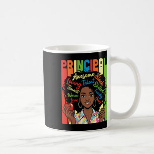 Caneca De Café Nuvem de Palavras Afro Mulher Negra Principal Incr