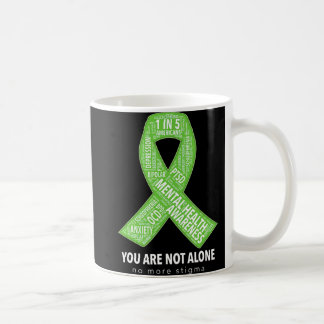Caneca De Café Nuvem de Palavras de Suporte à Sensibilização para