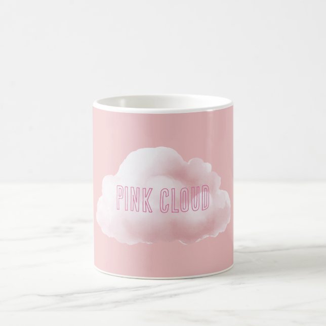 Caneca De Café Nuvem Rosa (Centro)