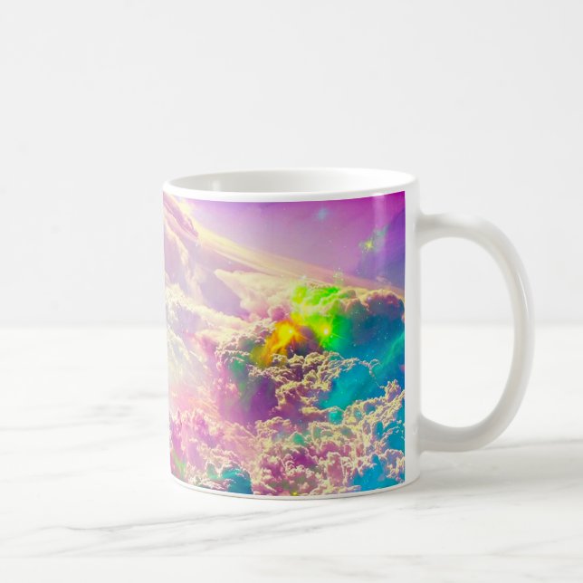 Caneca De Café nuvens celestiais (Direita)