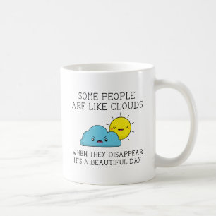 Caneca De Café Nuvens de Pessoas