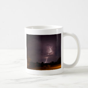 Caneca De Café Nuvens de tempestade noturnas