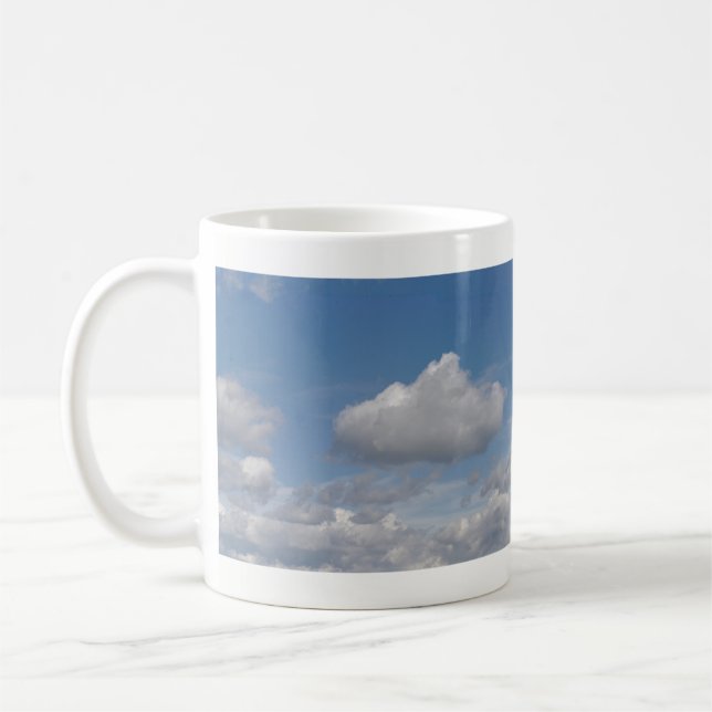 Caneca De Café Nuvens no céu (Esquerda)