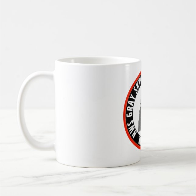 Caneca De Café NWS Gray SKYWARN Coffee Mug (Esquerda)