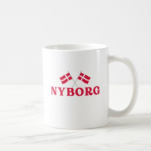 Caneca De Café NYBORG Dinamarca (Direita)