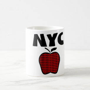 Caneca De Café NYC - Apple grande com todas as 5 cidades