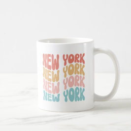 Caneca De Café NYC Lover Vintage Design, Nova Iorque