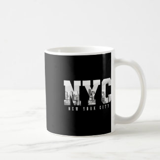Caneca De Café Nyc New York City Ny Skyline Usa America Vintage S
