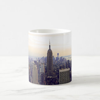 Caneca De Café NYC skyline ESB, WTC 4