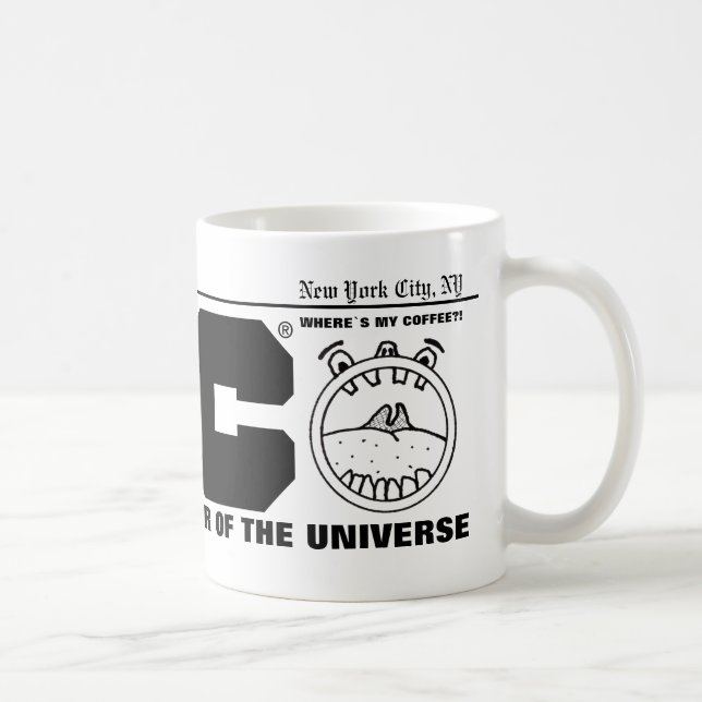 CANECA DE CAFÉ NYCCOU NYC GRITANDO- CABEÇA (Direita)