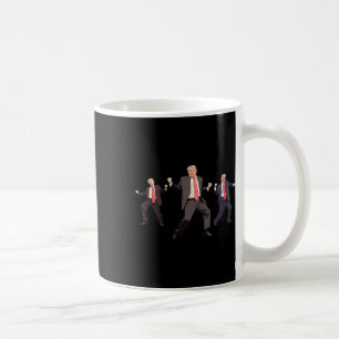 Caneca De Café O 47º Presidente Donald Trump Dance venceu