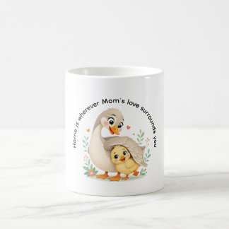 Caneca De Café O Abraço Amoroso da Mamãe Gansa