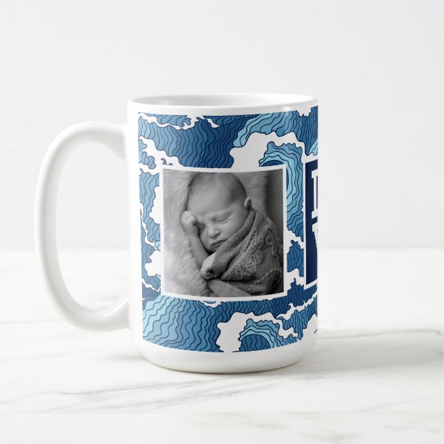 Caneca De Café O abstrato acena o AMOR de | com fotos (Esquerda)