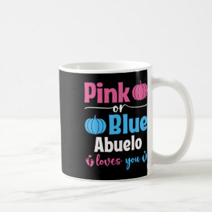 Caneca De Café O Abuelo Rosa Ou Azul Te Ama A Vaga Do Gênero Da A