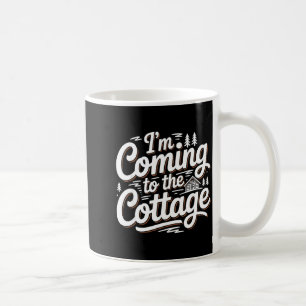 Caneca De Café O Acampamento de Cabana no Lago da Cabana que Vem