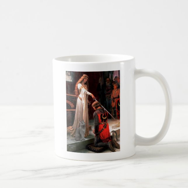 Caneca De Café O Accolade - gato Azul Russo (Direita)