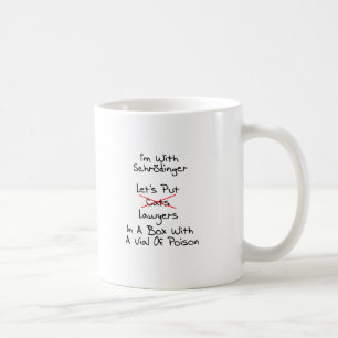 Caneca De Café O advogado de Schrodinger