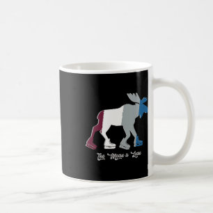 Caneca De Café O Alce Está Solto - Patins de Hóquei