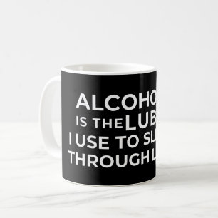 CANECA DE CAFÉ O ÁLCOOL É O LUBRIFICANTE QUE EU USO PARA DESLIZAR