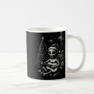 Caneca De Café O Alien Ama o Natal