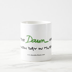 Caneca De Café O amanhecer de um novo dia em mug de música