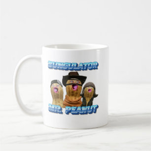 Caneca De Café O Amendoim Queimado GOOP Divertido Sr. Amendoim Bu