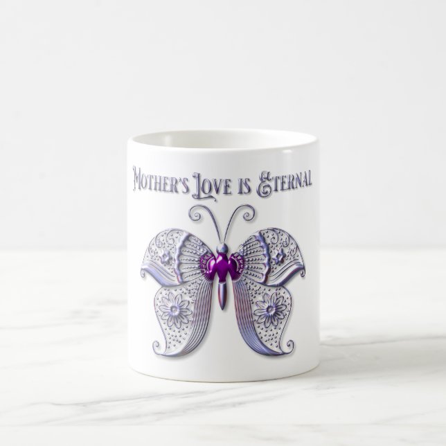 Caneca De Café O amor da mãe é eterno (Centro)