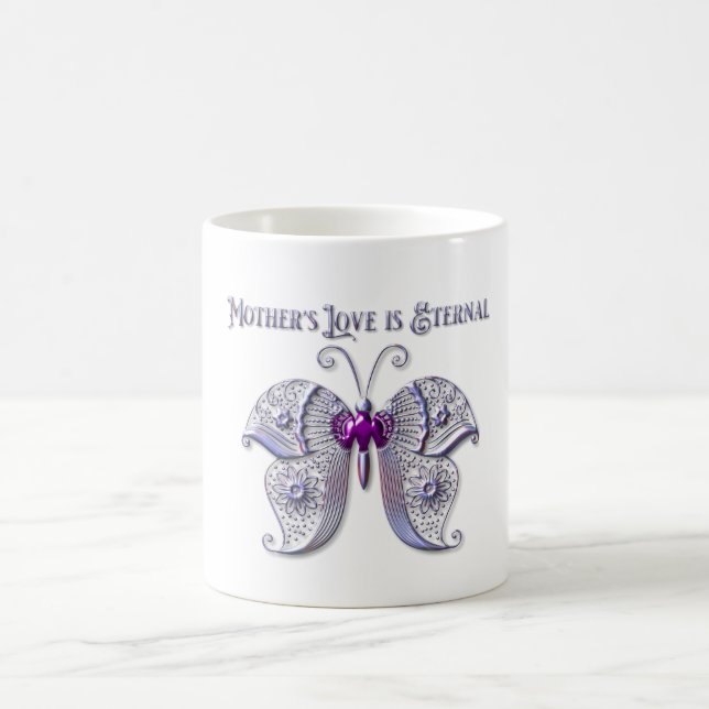 Caneca De Café O amor da mãe é eterno (Centro)