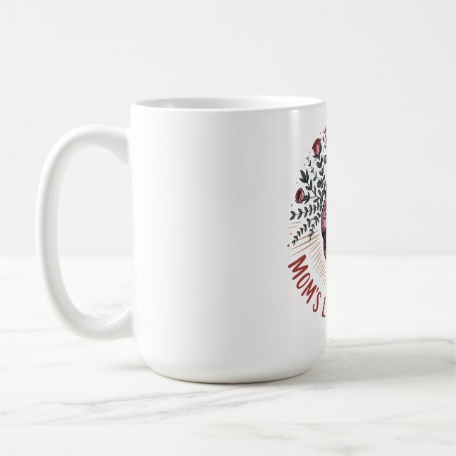 Caneca De Café O Amor da Mãe, Sem Limites (Esquerda)