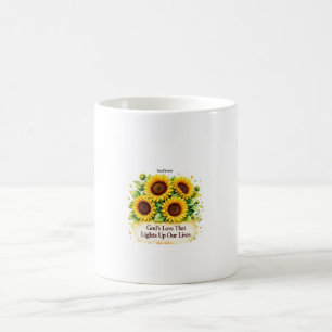 Caneca De Café O Amor de Deus que Ilumina Nossas Vidas