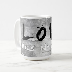 Caneca De Café O amor de SlipperyJoe não tem ligação de cor racia