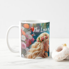 Caneca De Café O amor de uma princesa por seu unicórnio